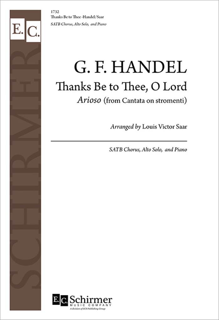 Thanks Be To Thee, O Lord!